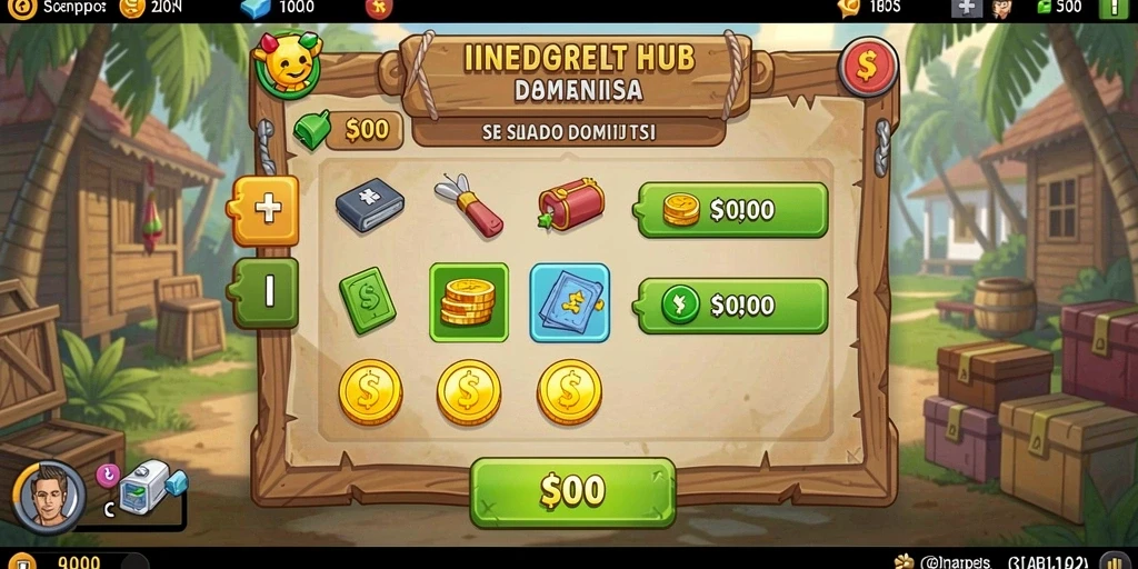 Antarmuka utama permainan 9SL yang intuitif.