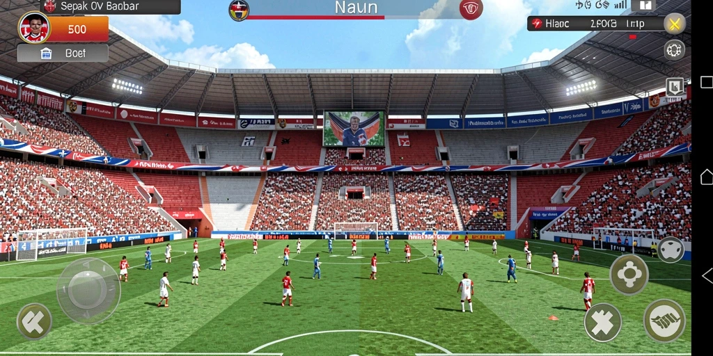 Tampilan permainan yang menarik dan interaktif.