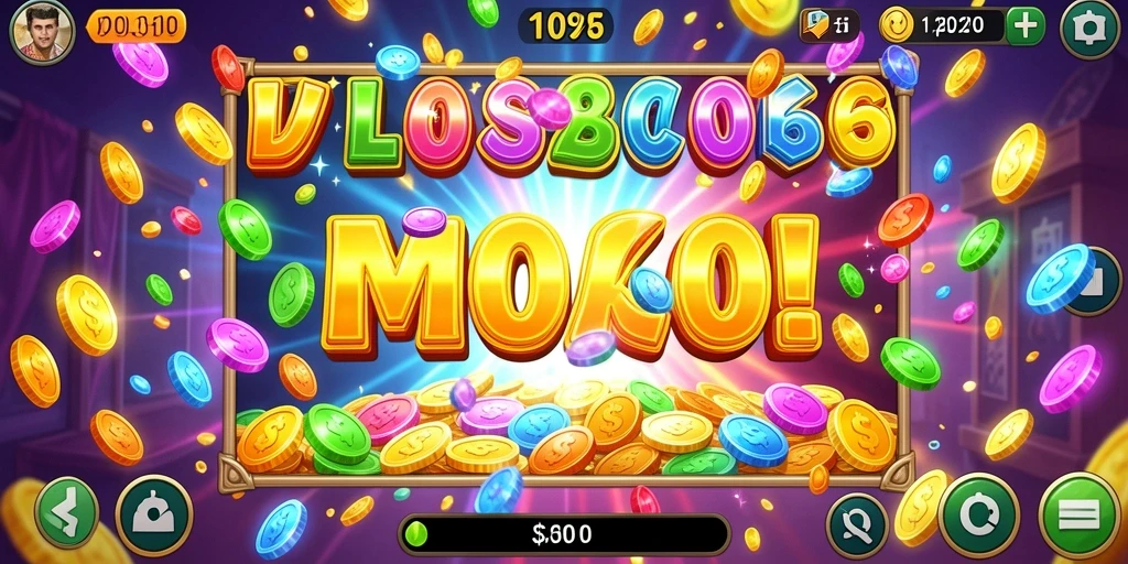 Tampilan permainan slot yang menarik dan penuh warna.