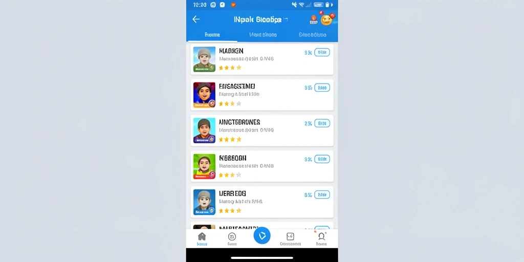 Tampilan beranda aplikasi IOSBET yang menarik.
