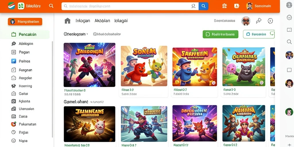 Tampilan antarmuka yang sederhana dan menarik.
