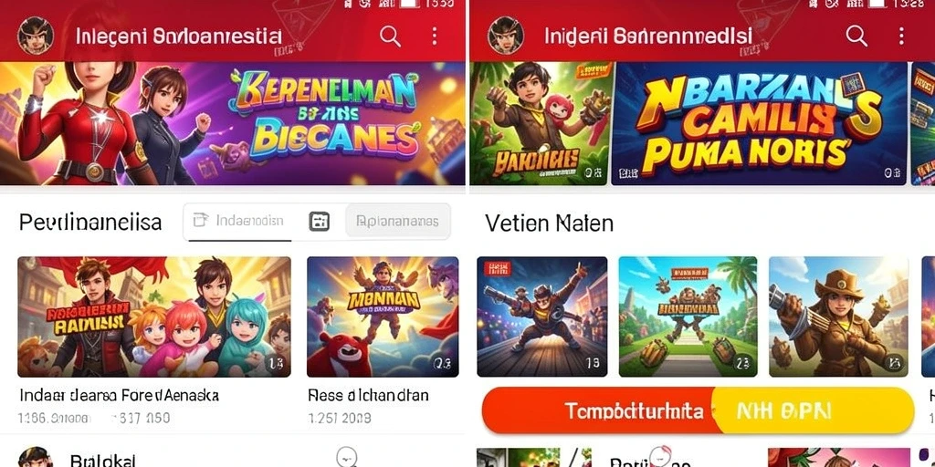Tampilan antarmuka pengguna yang menarik dan mudah dipahami.