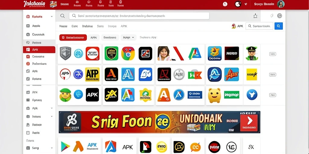 Tampilan menu utama yang user-friendly.