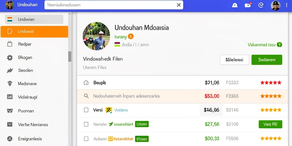 Tampilan antarmuka yang ramah pengguna dan menarik.
