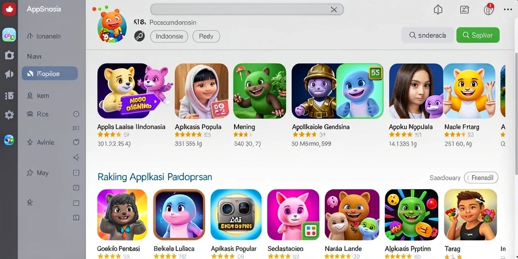 Tampilan antarmuka yang user-friendly.