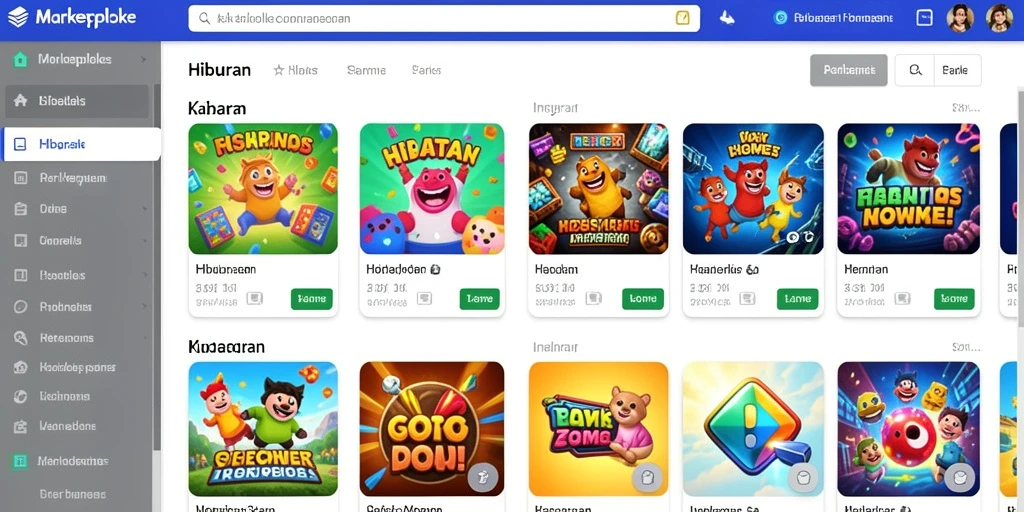 Tampilan antarmuka NAGITABET yang ramah pengguna.