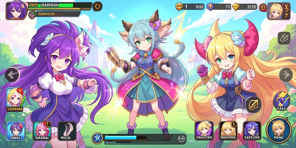 Tampilan awal game PP7 yang memikat.