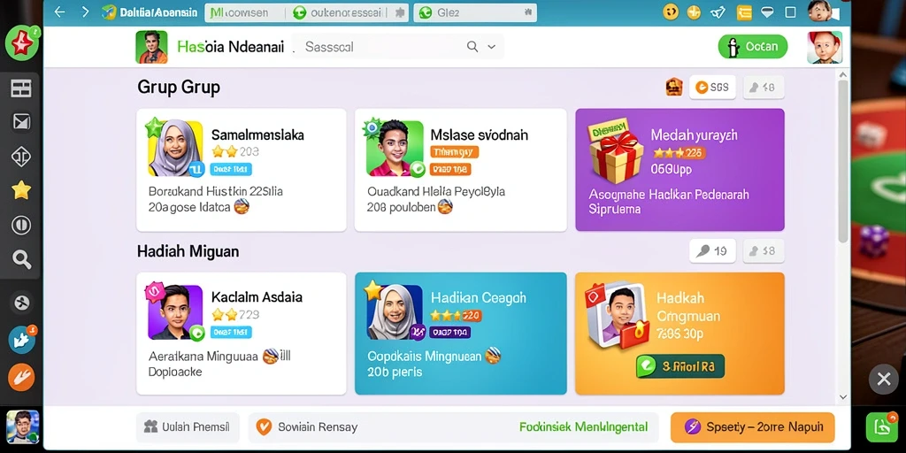 Tampilan antarmuka yang ramah pengguna dan menarik.